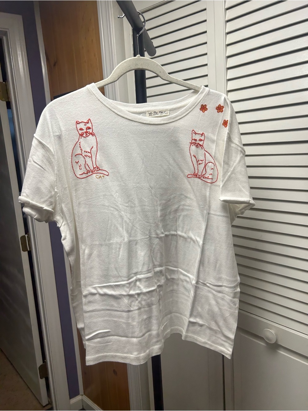 Nwot we the free horsin around tee with cats - Picture 2 of 5